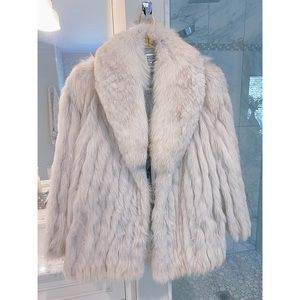 Saga fox fur coat
